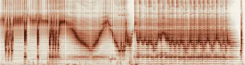 この録音の 0秒 から 25秒 までの周波数の濃淡