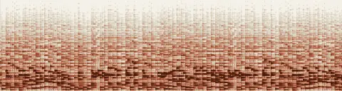 この録音の 22秒 から 52秒 までの周波数の濃淡