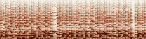この録音の 27秒 から 57秒 までの周波数の濃淡