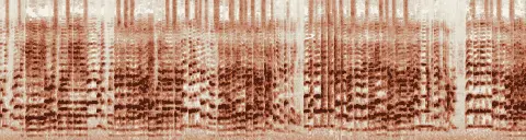 この録音の 6秒 から 36秒 までの周波数の濃淡