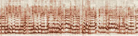 この録音の 19秒 から 49秒 までの周波数の濃淡