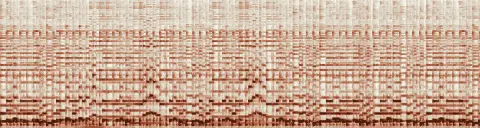 この録音の 9秒 から 39秒 までの周波数の濃淡