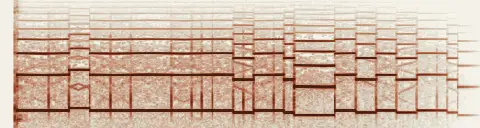 この録音の 0秒 から 12秒 までの周波数の濃淡