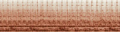 この録音の 19秒 から 49秒 までの周波数の濃淡