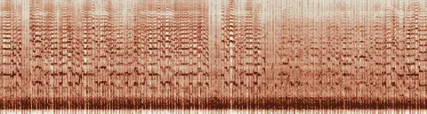 この録音の 10秒 から 40秒 までの周波数の濃淡