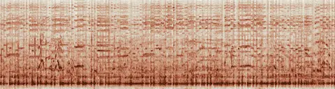 この録音の 11秒 から 41秒 までの周波数の濃淡