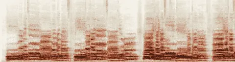 この録音の 0秒 から 30秒 までの周波数の濃淡
