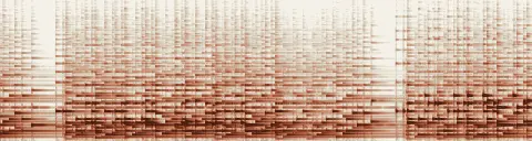 この録音の 7秒 から 37秒 までの周波数の濃淡
